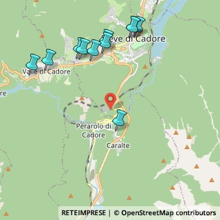 Mappa Via Damos, 32044 Pieve di Cadore BL, Italia (2.42636)