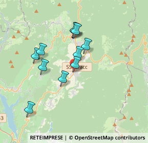 Mappa Cavareno, 38011 Cavareno TN, Italia (3.07)