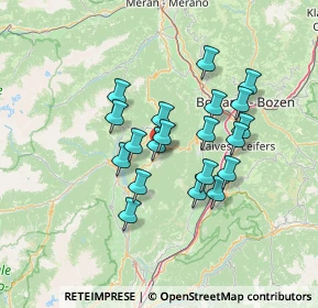Mappa Cavareno, 38011 Cavareno TN, Italia (11.068)