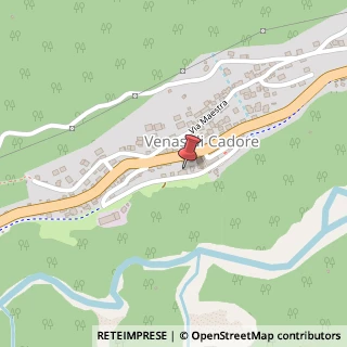 Mappa Via della Stazione, 13, 32040 Valle di Cadore, Belluno (Veneto)