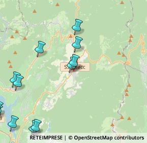 Mappa Via Alpina, 38011 Cavareno TN, Italia (6.09571)