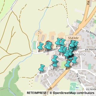 Mappa Via Moscabio, 38011 Cavareno TN, Italia (0.2)