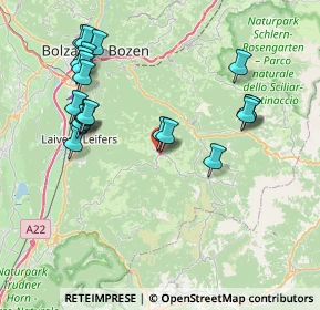 Mappa Zona Croce Vecchia, 39050 Nova Ponente BZ, Italia (8.238)