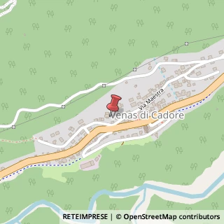 Mappa Via Maestra, 4, 32040 Valle di Cadore, Belluno (Veneto)