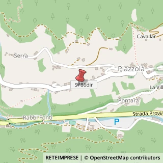 Mappa Frazione Piazzola, 216, 38020 Rabbi, Trento (Trentino-Alto Adige)