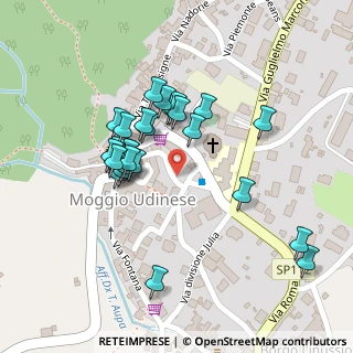 Mappa Via della Chiesa, 33015 Moggio Udinese UD, Italia (0.10769)