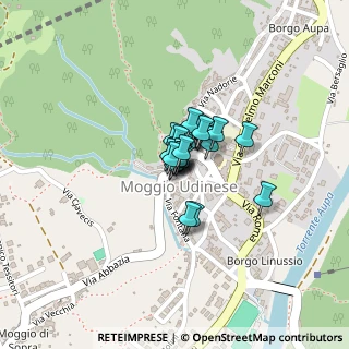 Mappa Via alle scuole, 33015 Moggio Udinese UD, Italia (0.072)