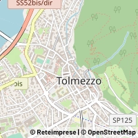 Mapa Tolmezzo