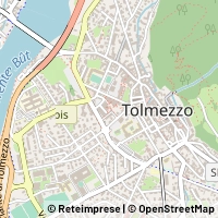 Kaart Tolmezzo