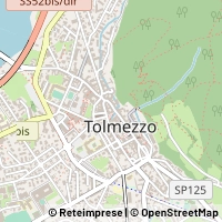 Mapa Tolmezzo