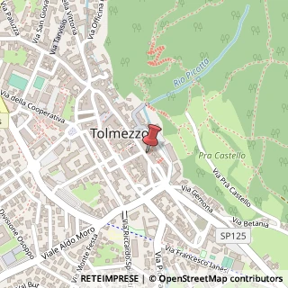 Mappa Piazza Mazzini, 10, 33028 Tolmezzo UD, Italia, 33028 Tolmezzo, Udine (Friuli-Venezia Giulia)