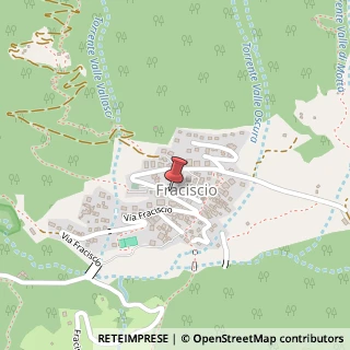 Mappa Via Fraciscio, 73, 23021 Campodolcino, Sondrio (Lombardia)