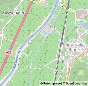 Mappa 39051 Bronzolo BZ, Italia (0.55385)