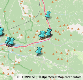 Mappa Via Casasola, 33010 Chiusaforte UD, Italia (4.5495)