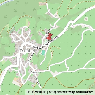 Mappa Localita' Dambel, 18/E, 38010 Dambel, Trento (Trentino-Alto Adige)