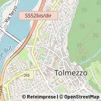 Hartă Tolmezzo