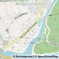 Map Moggio Udinese