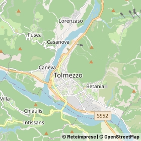 Mappa Tolmezzo