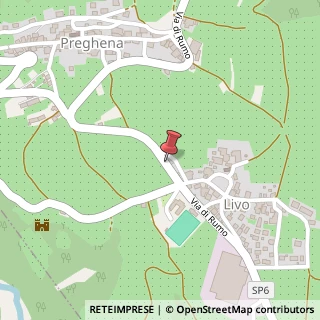 Mappa Via Bonini, 33, 38020 Livo, Trento (Trentino-Alto Adige)