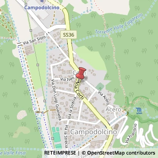 Mappa Via Corti, 58, 23021 Campodolcino, Sondrio (Lombardia)