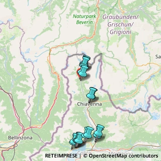 Mappa Via Corti, 23021 Campodolcino SO, Italia (17.493)
