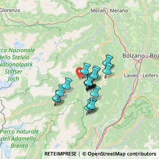 Mappa 38020 Cis TN, Italia (9.4485)