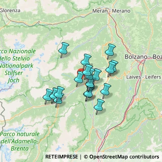 Mappa 38020 Cis TN, Italia (10.1055)