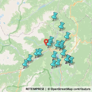 Mappa 38020 Cis TN, Italia (7.09526)
