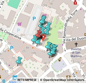 Mappa Via della Cooperativa, 33028 Tolmezzo UD, Italia (0.00833)