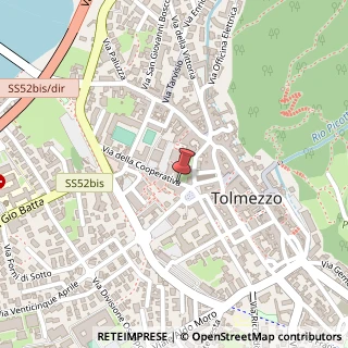 Mappa Via della Cooperativa, 12, 33028 Tolmezzo, Udine (Friuli-Venezia Giulia)