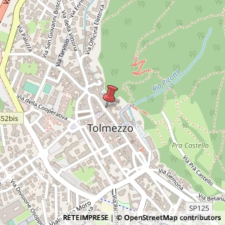 Mappa Piazza XX Settembre, 13, 33028 Tolmezzo, Udine (Friuli-Venezia Giulia)