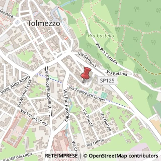 Mappa Piazza Vittorio Veneto, 2, 33028 Tolmezzo, Udine (Friuli-Venezia Giulia)