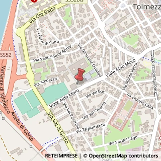Mappa Viale Aldo Moro, 34, 33028 Tolmezzo, Udine (Friuli-Venezia Giulia)