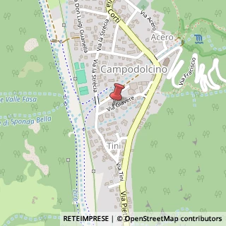 Mappa Via Giavere,  8, 23021 Campodolcino, Sondrio (Lombardia)
