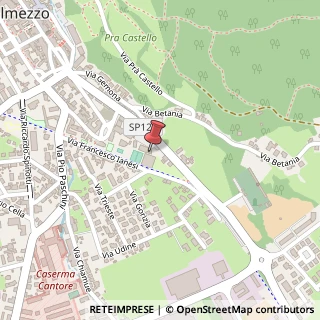 Mappa Via Marchi Giuseppe, 14, 33028 Tolmezzo, Udine (Friuli-Venezia Giulia)