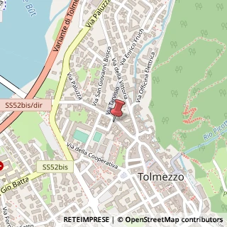Mappa Via Giacomo Matteotti, 11, 33028 Tolmezzo, Udine (Friuli-Venezia Giulia)