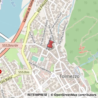 Mappa Via Chiavris, 2, 33028 Tolmezzo, Udine (Friuli-Venezia Giulia)