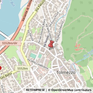 Mappa Via Giacomo Matteotti, 8, 33028 Tolmezzo, Udine (Friuli-Venezia Giulia)