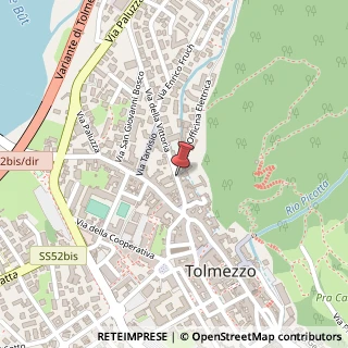 Mappa Via della Vittoria,  7, 33028 Tolmezzo, Udine (Friuli-Venezia Giulia)