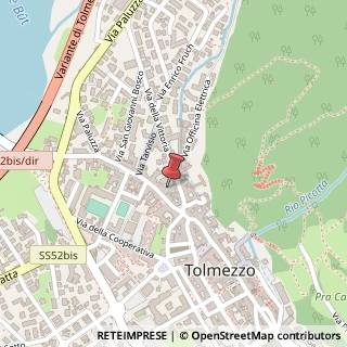 Mappa Via Giacomo Matteotti, 6, 33028 Tolmezzo, Udine (Friuli-Venezia Giulia)
