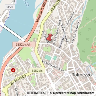 Mappa Via Giacomo Matteotti, 31, 33028 Tolmezzo, Udine (Friuli-Venezia Giulia)