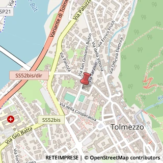 Mappa Via Chiavris, 6, 33028 Tolmezzo, Udine (Friuli-Venezia Giulia)