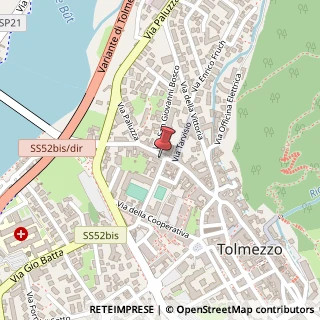 Mappa Via Giacomo Matteotti, 19, 33028 Tolmezzo, Udine (Friuli-Venezia Giulia)