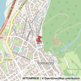 Mappa Via della Vittoria, 7, 33028 Tolmezzo, Udine (Friuli-Venezia Giulia)