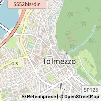 Kaart Tolmezzo