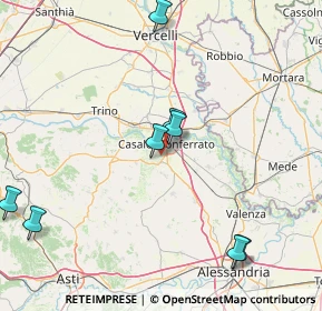 Mappa 15020 Casale Monferrato AL, Italia (28.49857)