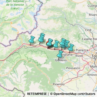 Mappa Via Nazionale del Moncenisio, 10050 Villar Focchiardo TO, Italia (7.42083)