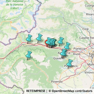 Mappa Via Nazionale del Moncenisio, 10050 Villar Focchiardo TO, Italia (9.58769)