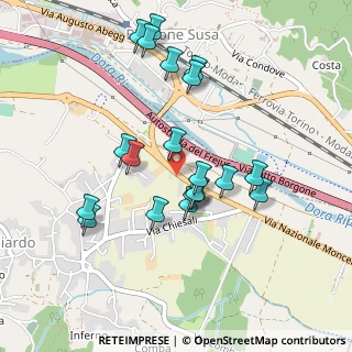 Mappa Via Nazionale del Moncenisio, 10050 Villar Focchiardo TO, Italia (0.4435)