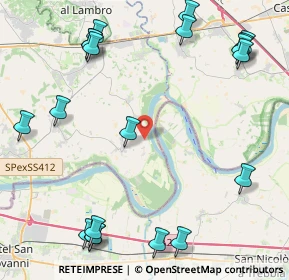 Mappa Localita' Barattino, 27010 Monticelli pavese PV, Italia (5.863)